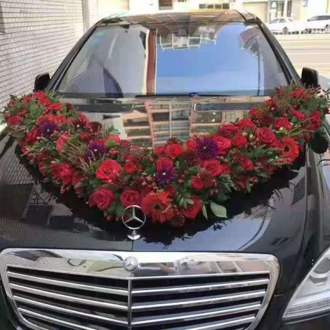 （以爱之名 共度余生）婚车头