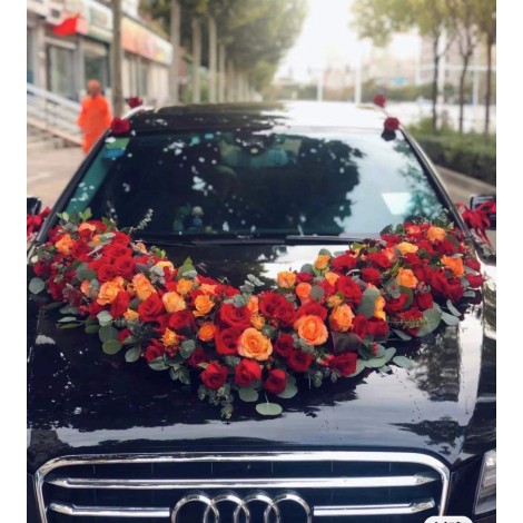 我们结婚吧中式婚车头