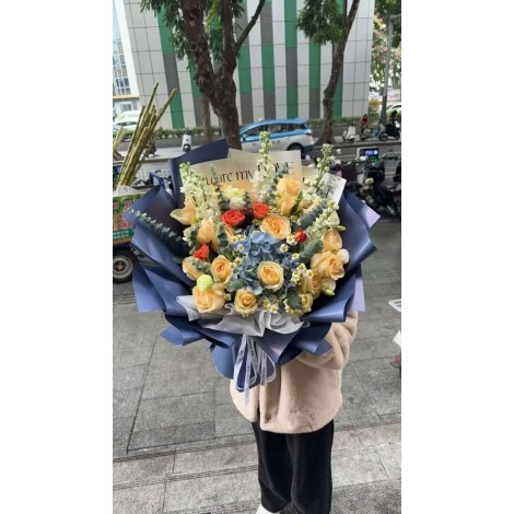 赏心悦目花束