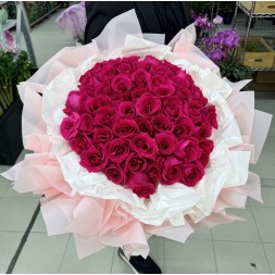 33朵佛洛依德玫瑰花束
